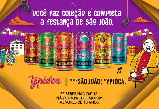 Ypióca homenageia São João em edição de latas colecionáveis